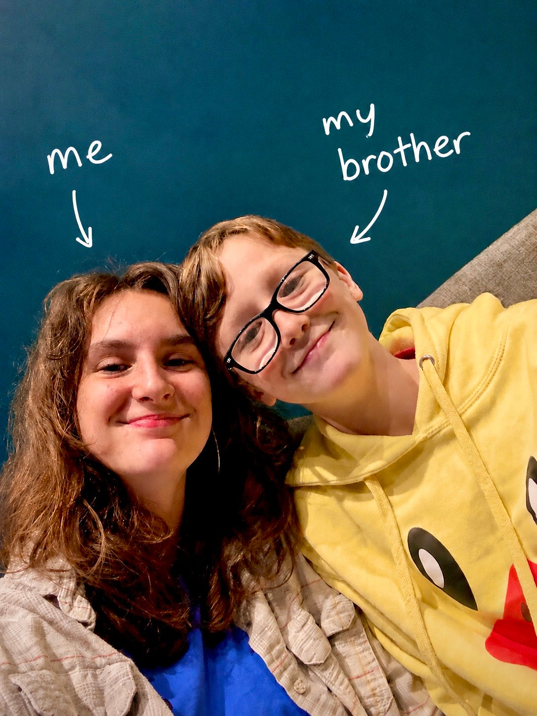 Norah Love and her brother, founders of Light the Way Co.